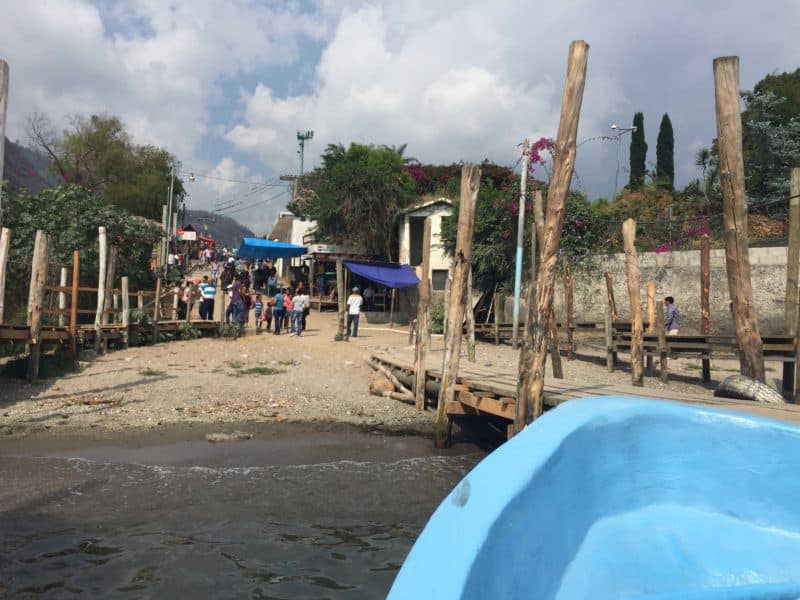 Chicken buses, a boat, and tuk tuks to Lake Atitlan from Guatemala City ...